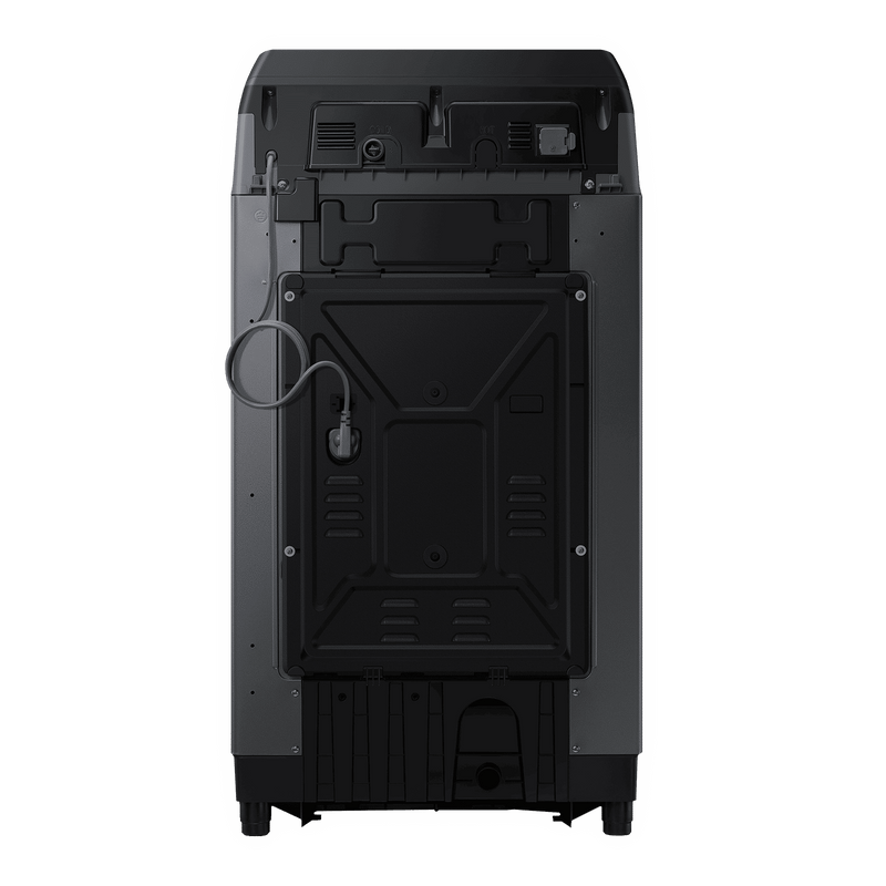 SAMSUNG 9 Kg 5 Star Inverter Fully Automatic Top Load Washing Machine (WA90BG4542BDTL, Diamond Drum, Dark Grey)