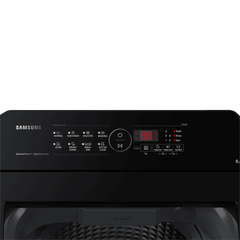 SAMSUNG 8 Kg 5 Star Inverter Fully Automatic Top Load Washing Machine (WA80BG4441BGTL, Diamond Drum, Light Grey)