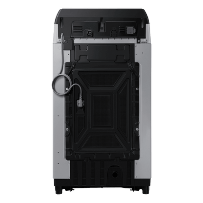 SAMSUNG 8 Kg 5 Star Inverter Fully Automatic Top Load Washing Machine (WA80BG4441BGTL, Diamond Drum, Light Grey)