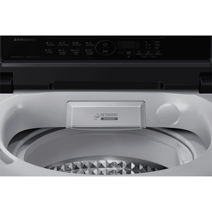 SAMSUNG 8 Kg 5 Star Inverter Fully Automatic Top Load Washing Machine (WA80BG4441BGTL, Diamond Drum, Light Grey)