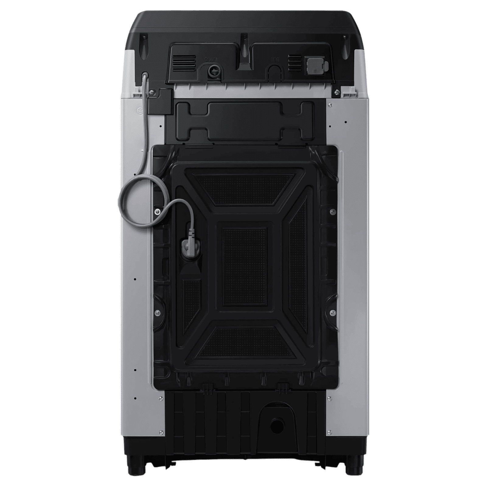 SAMSUNG 8 Kg 5 Star Inverter Fully Automatic Top Load Washing Machine (WA80BG4545BYTL, Ecobubble Technology, Lavender Grey)