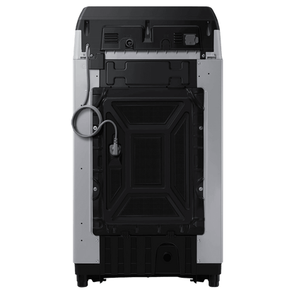 SAMSUNG 8 Kg 5 Star Inverter Fully Automatic Top Load Washing Machine (WA80BG4545BYTL, Ecobubble Technology, Lavender Grey)