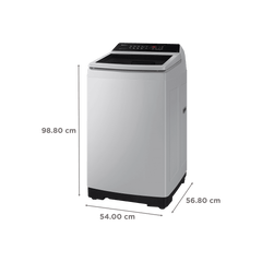SAMSUNG 7 Kg 5 Star Inverter Fully Automatic Top Load Washing Machine (WA70BG4441YYTL, Ecobubble Technology, Lavender Grey)