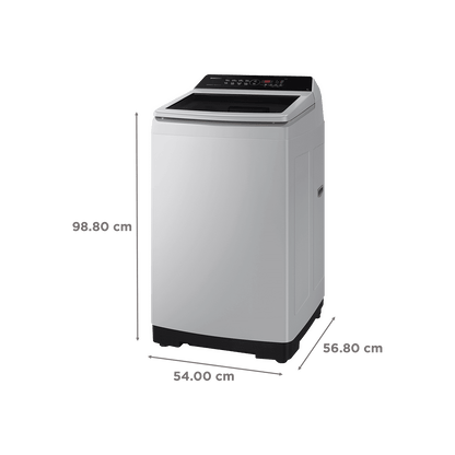 SAMSUNG 7 Kg 5 Star Inverter Fully Automatic Top Load Washing Machine (WA70BG4441YYTL, Ecobubble Technology, Lavender Grey)