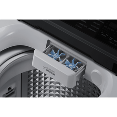SAMSUNG 7 Kg 5 Star Wi-Fi Inverter Fully Automatic Top Load Washing Machine (WA70BG4582BYTL, Ecobubble Technology, Lavender Grey)