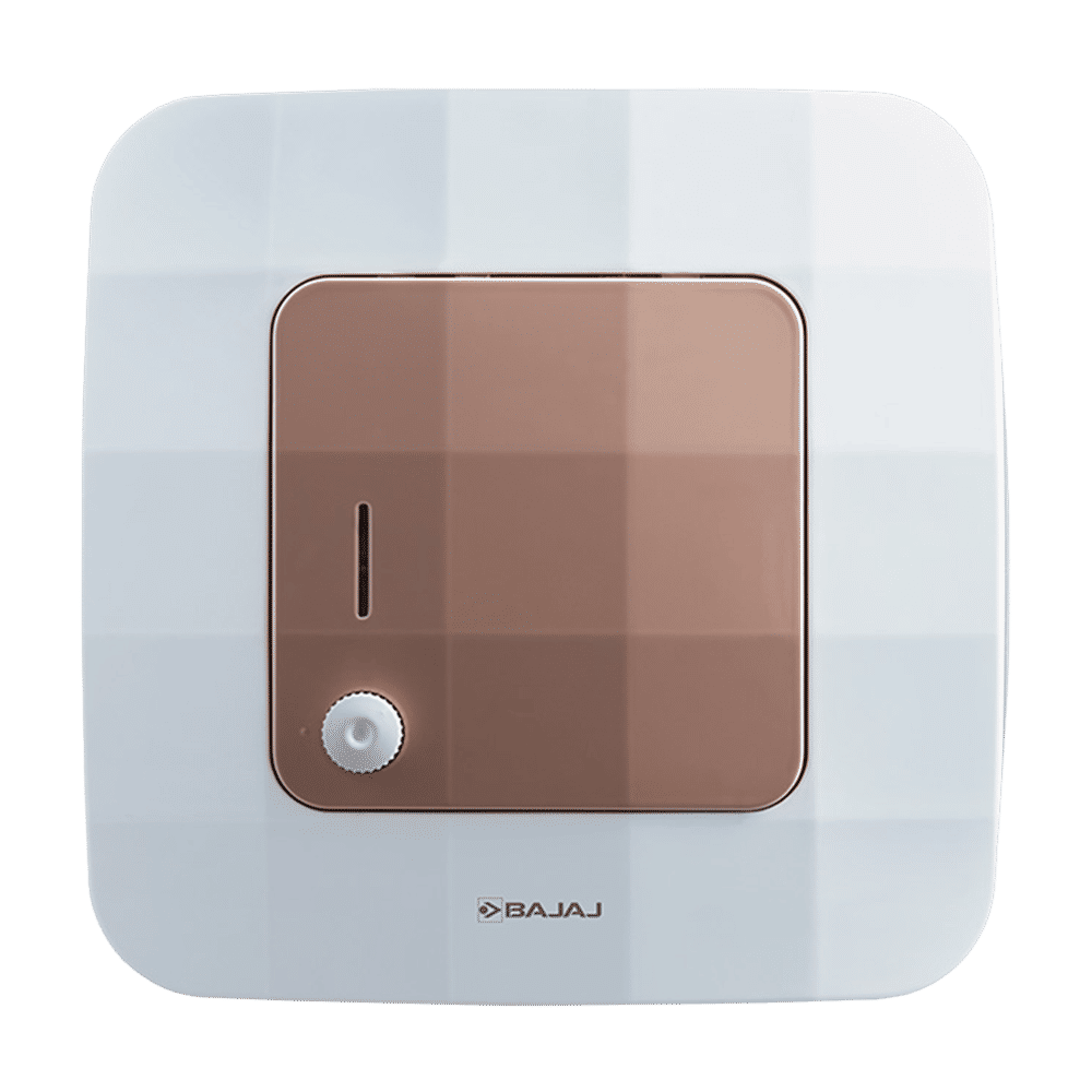 BAJAJ Maestro 10 Liters 5 Star Vertical Storage Water Heater with Copper Heating Element (White & Beige)