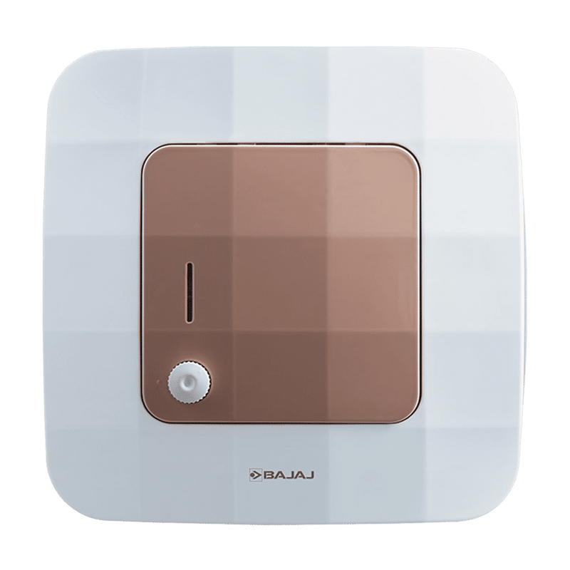 BAJAJ Maestro 10 Liters 5 Star Vertical Storage Water Heater with Copper Heating Element (White & Beige)