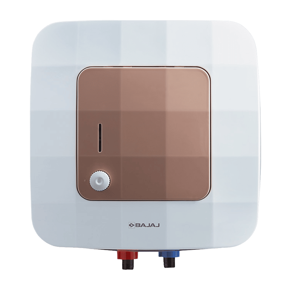BAJAJ Maestro 10 Liters 5 Star Vertical Storage Water Heater with Copper Heating Element (White & Beige)