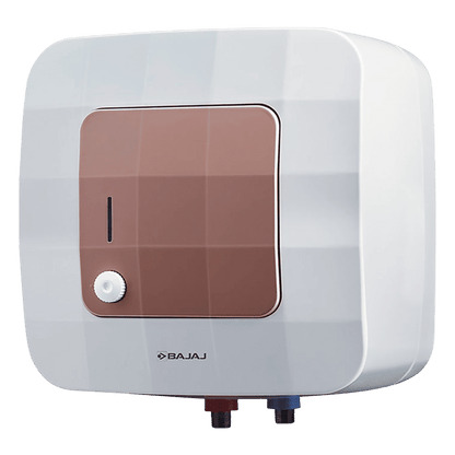 BAJAJ Maestro 10 Liters 5 Star Vertical Storage Water Heater with Copper Heating Element (White & Beige)