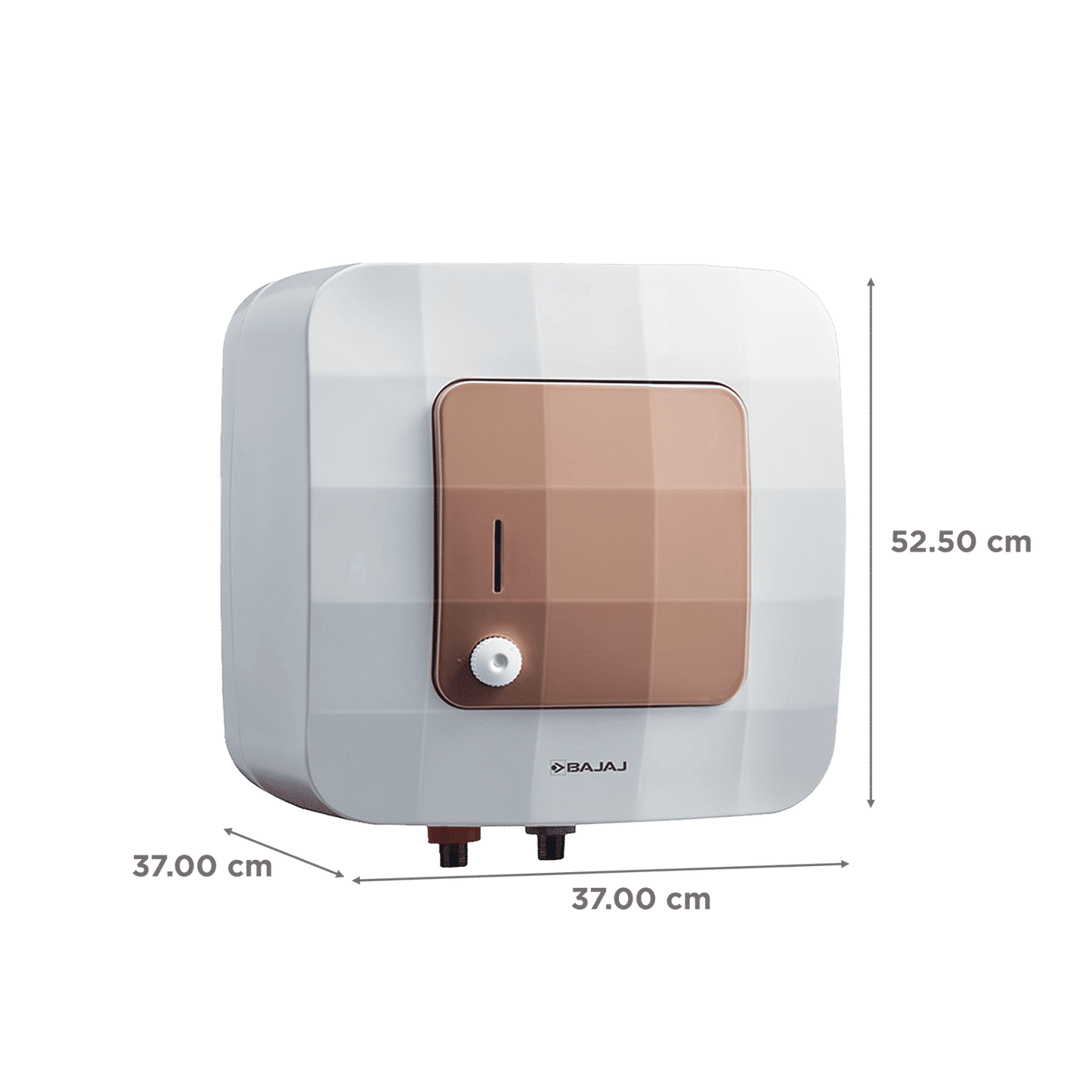 BAJAJ Maestro 25 Liters 5 Star Vertical Storage Water Heater with Copper Heating Element (White & Beige)