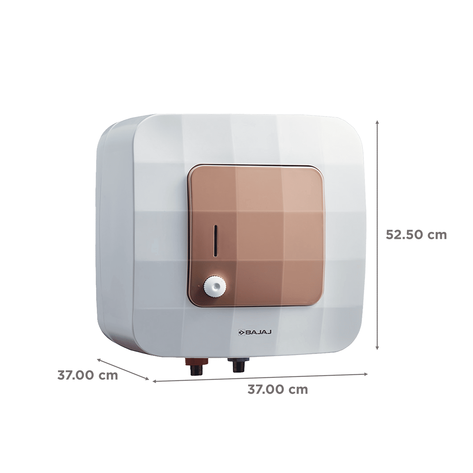 BAJAJ Maestro 25 Liters 5 Star Vertical Storage Water Heater with Copper Heating Element (White & Beige)