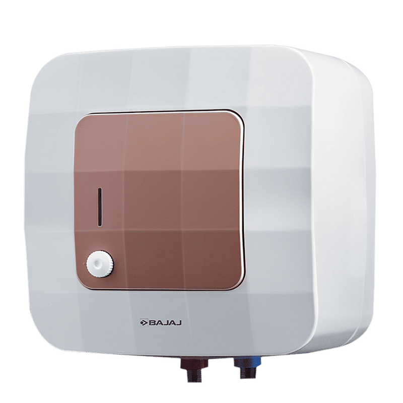 BAJAJ Maestro 25 Liters 5 Star Vertical Storage Water Heater with Copper Heating Element (White & Beige)
