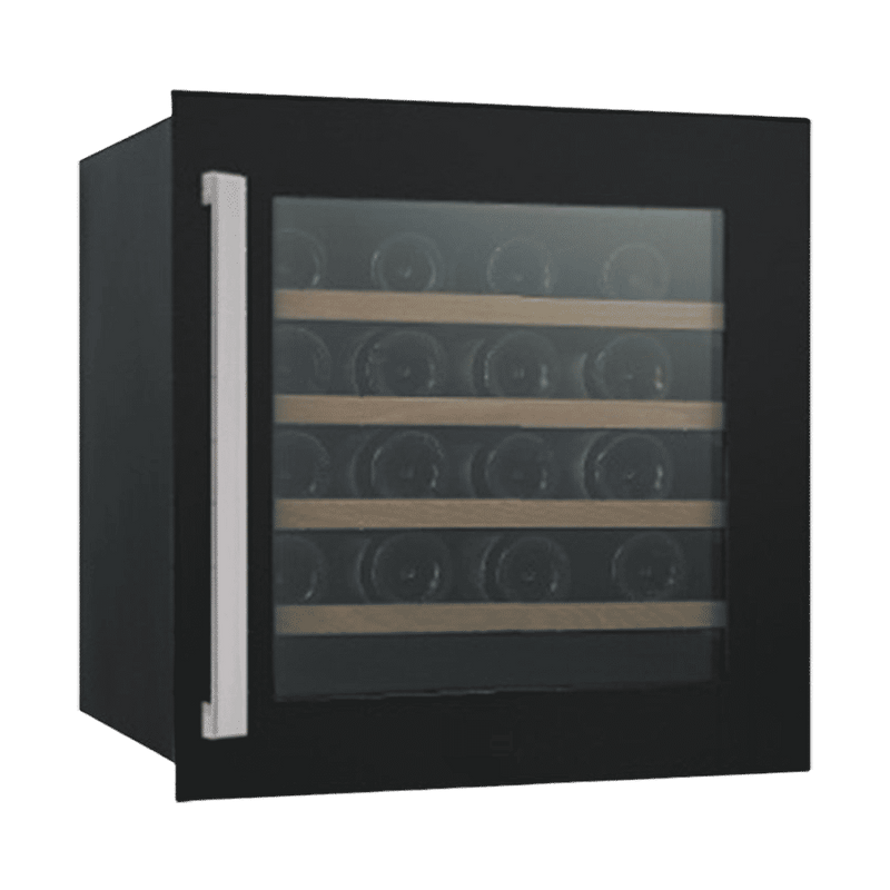 Kaff 92 Litres 36 Bottles Wine Cooler (Inner Glass with UV Protection, WC92BI, Black)-1