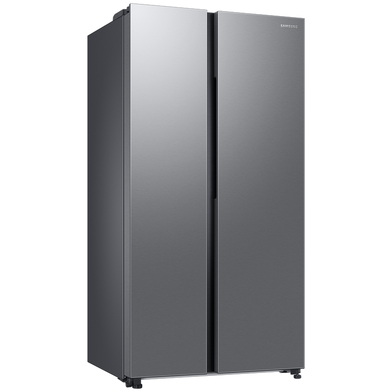 SAMSUNG 653 Litres 3 Star Auto Defrost Side by Side Refrigerator with Twin Cooling Plus (RS76CG8113SLHL, EZ Clean Steel)