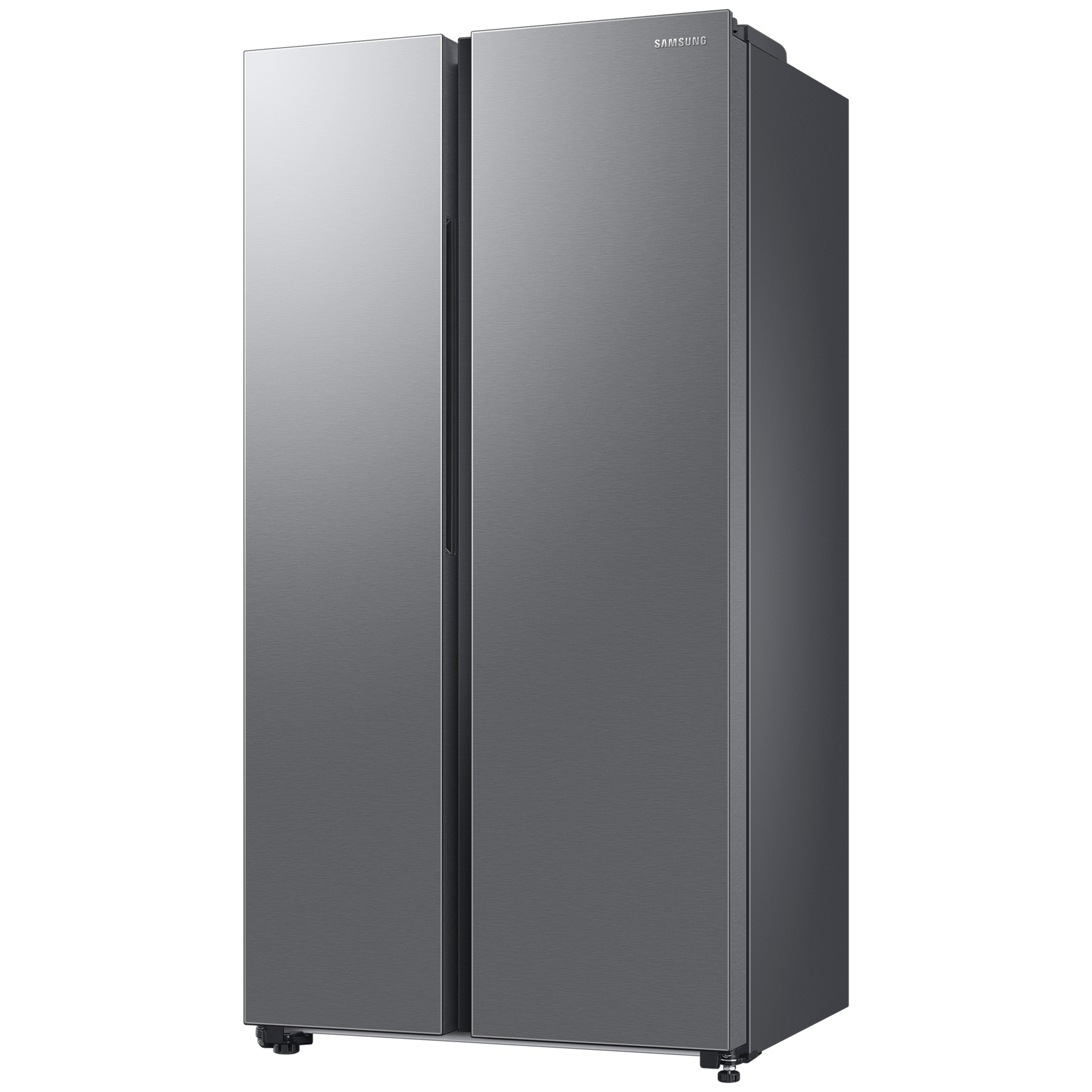 SAMSUNG 653 Litres 3 Star Auto Defrost Side by Side Refrigerator with Twin Cooling Plus (RS76CG8113SLHL, EZ Clean Steel)