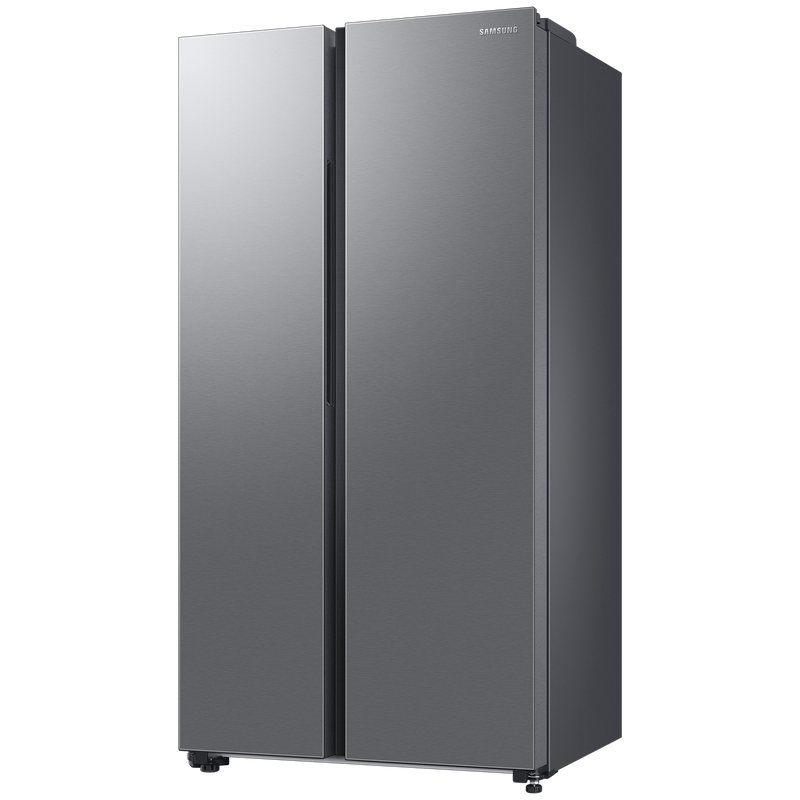 SAMSUNG 653 Litres 3 Star Auto Defrost Side by Side Refrigerator with Twin Cooling Plus (RS76CG8113SLHL, EZ Clean Steel)