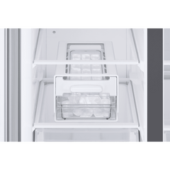SAMSUNG 653 Litres 3 Star Auto Defrost Side by Side Refrigerator with Twin Cooling Plus (RS76CG8113SLHL, EZ Clean Steel)