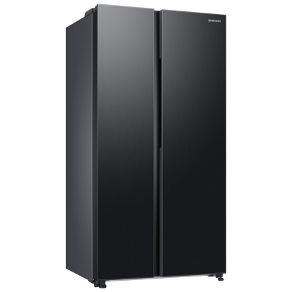SAMSUNG 653 Litres 3 Star Side by Side Refrigerator with AI Energy Mode (RS76CG8113B1HL, Black DOI)