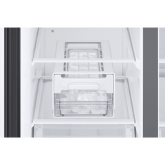 SAMSUNG 653 Litres 3 Star Side by Side Refrigerator with AI Energy Mode (RS76CG8113B1HL, Black DOI)