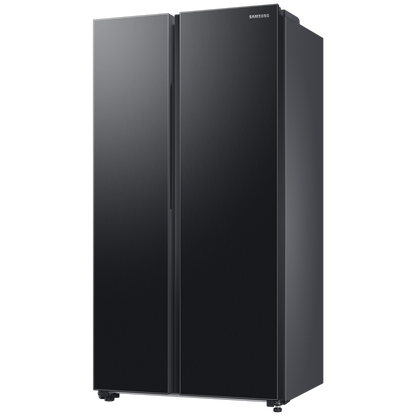 SAMSUNG 653 Litres 3 Star Side by Side Refrigerator with AI Energy Mode (RS76CG8113B1HL, Black DOI)
