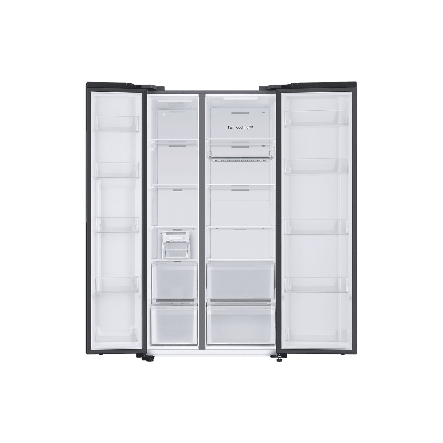 SAMSUNG 653 Litres 3 Star Side by Side Refrigerator with AI Energy Mode (RS76CG8113B1HL, Black DOI)