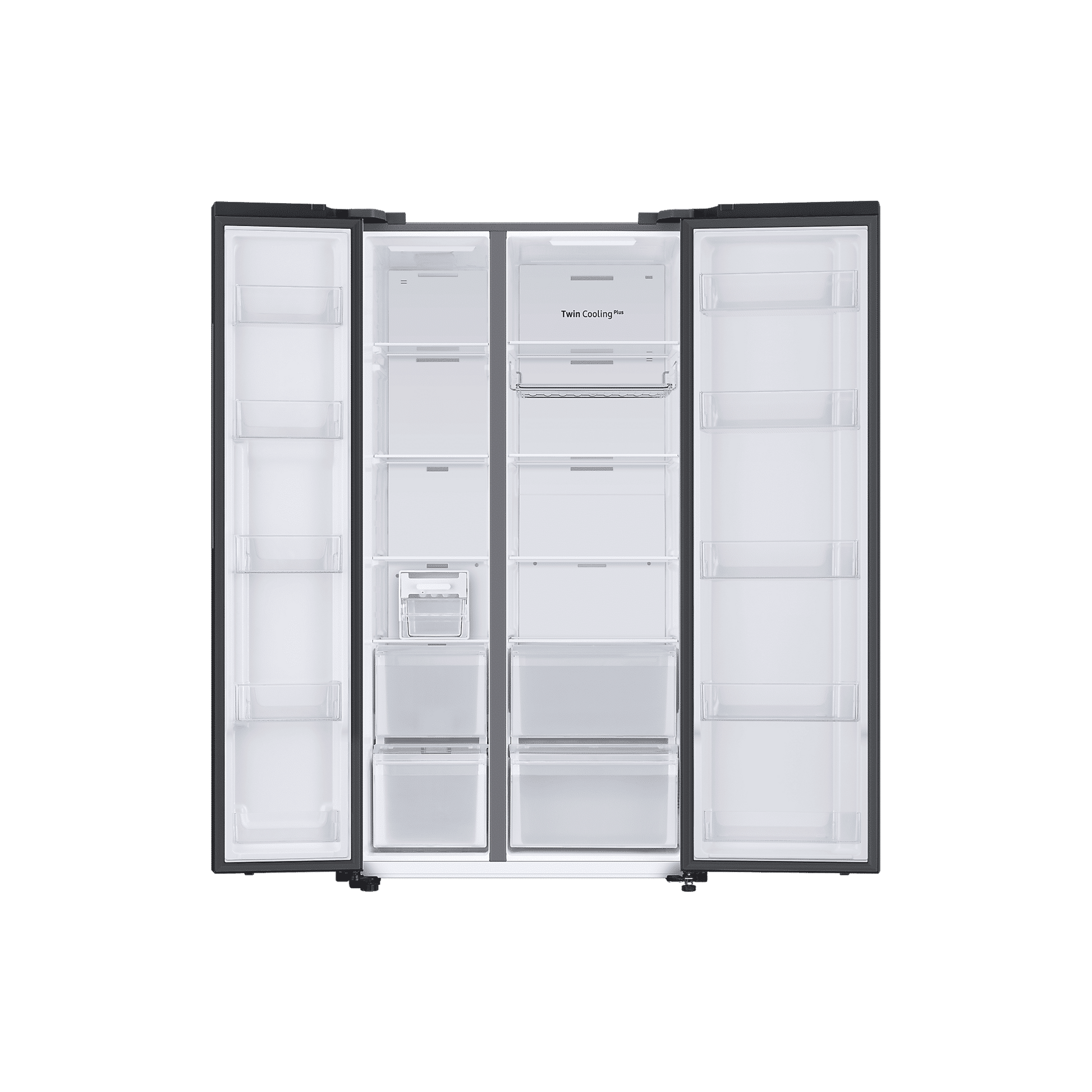 SAMSUNG 653 Litres 3 Star Side by Side Refrigerator with AI Energy Mode (RS76CG8113B1HL, Black DOI)