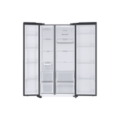 SAMSUNG 653 Litres 3 Star Side by Side Refrigerator with AI Energy Mode (RS76CG8113B1HL, Black DOI)