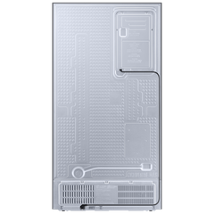 SAMSUNG 653 Litres 3 Star Auto Defrost Side by Side Refrigerator with Twin Cooling Plus (RS76CB811312HL, Clean White)