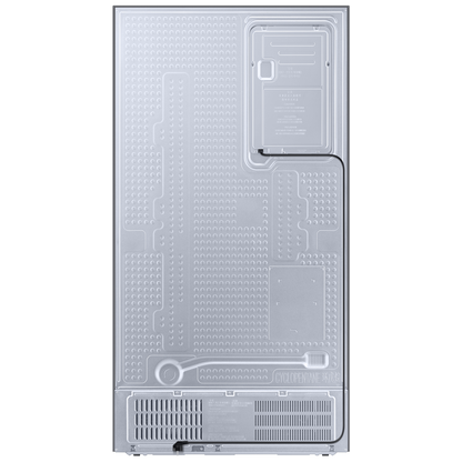 SAMSUNG 653 Litres 3 Star Auto Defrost Side by Side Refrigerator with Twin Cooling Plus (RS76CB811312HL, Clean White)