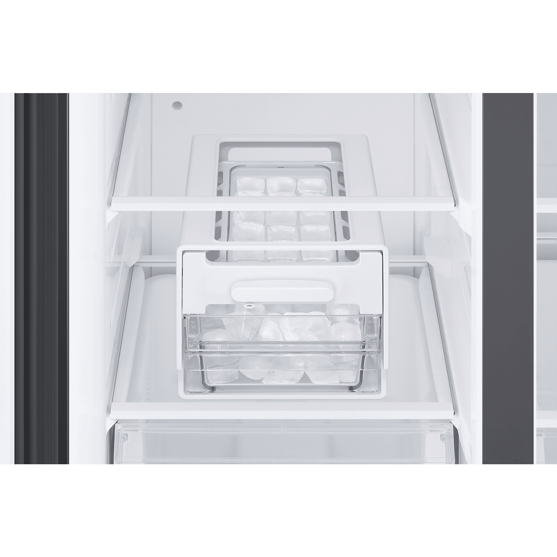 SAMSUNG 653 Litres 3 Star Auto Defrost Side by Side Refrigerator with Twin Cooling Plus (RS76CB811312HL, Clean White)