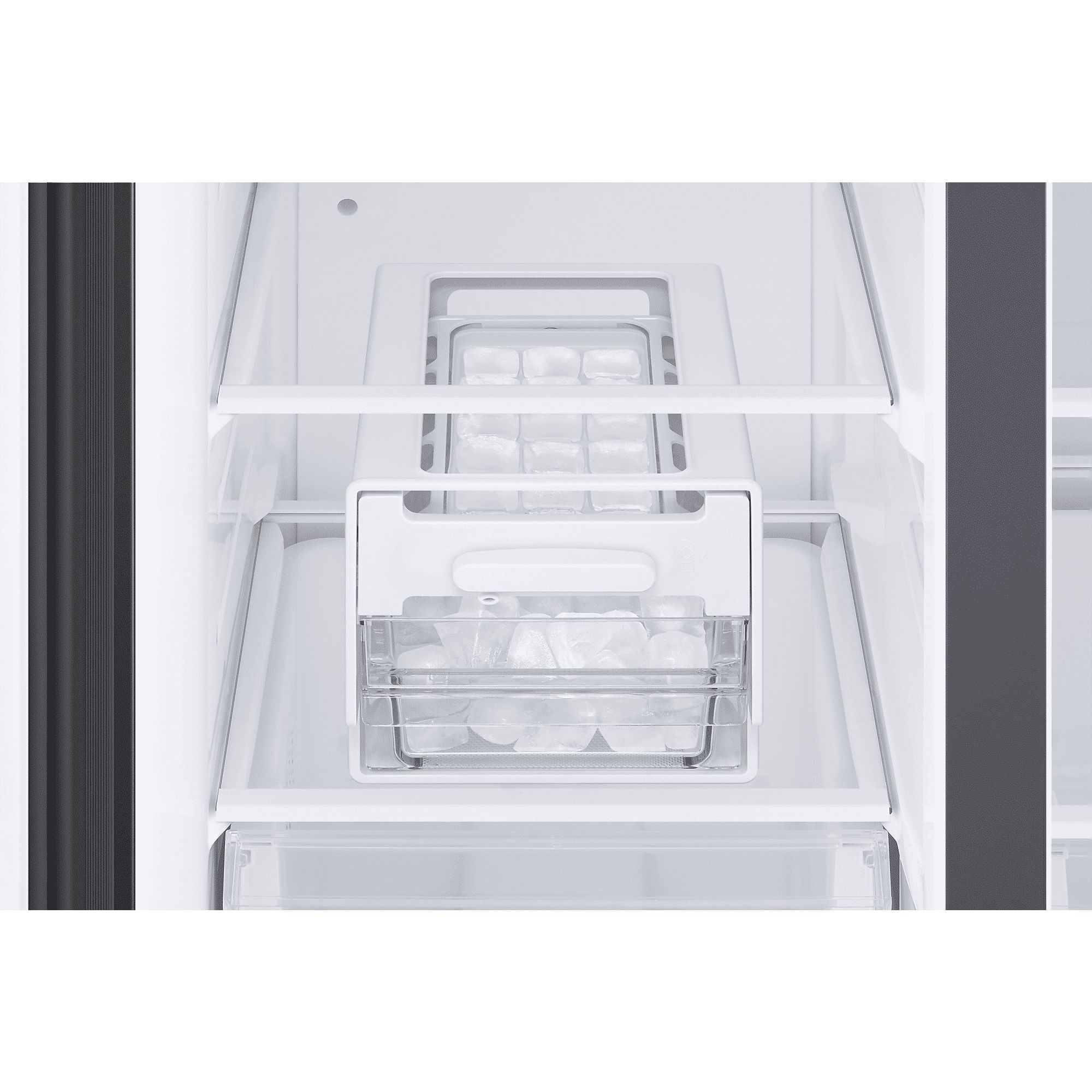 SAMSUNG 653 Litres 3 Star Auto Defrost Side by Side Refrigerator with Twin Cooling Plus (RS76CB811312HL, Clean White)