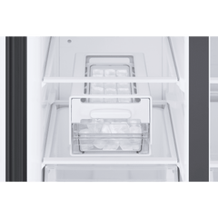 SAMSUNG 653 Litres 3 Star Auto Defrost Side by Side Refrigerator with Twin Cooling Plus (RS76CB811312HL, Clean White)