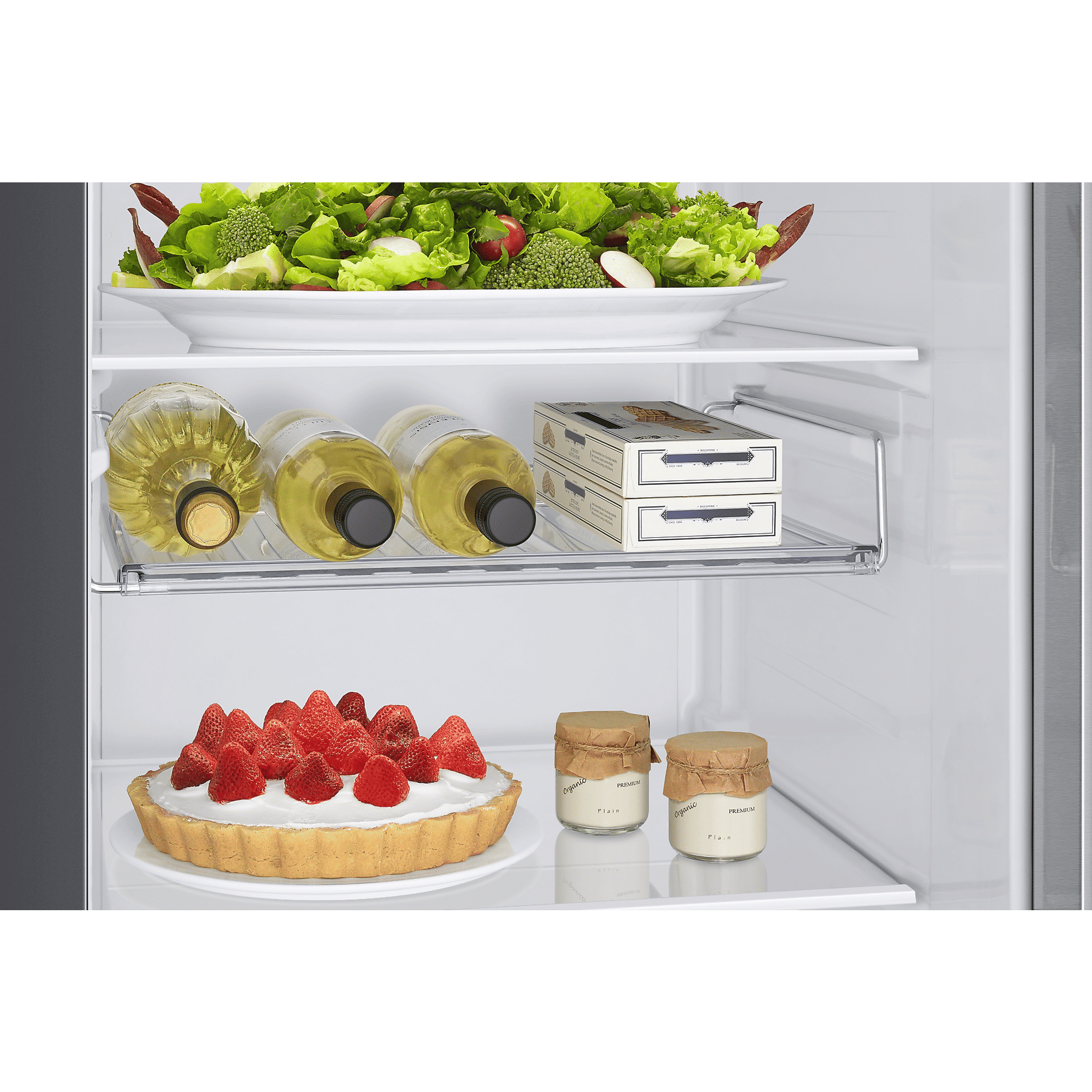 SAMSUNG 653 Litres 3 Star Side by Side Refrigerator with AI Energy Mode (RS76CB811333HL, Glam Deep Charcoal)