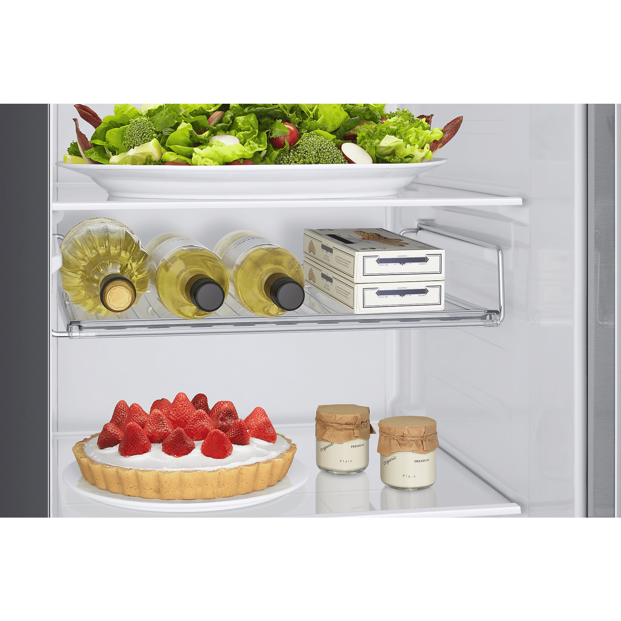 SAMSUNG 653 Litres 3 Star Side by Side Refrigerator with AI Energy Mode (RS76CB811333HL, Glam Deep Charcoal)