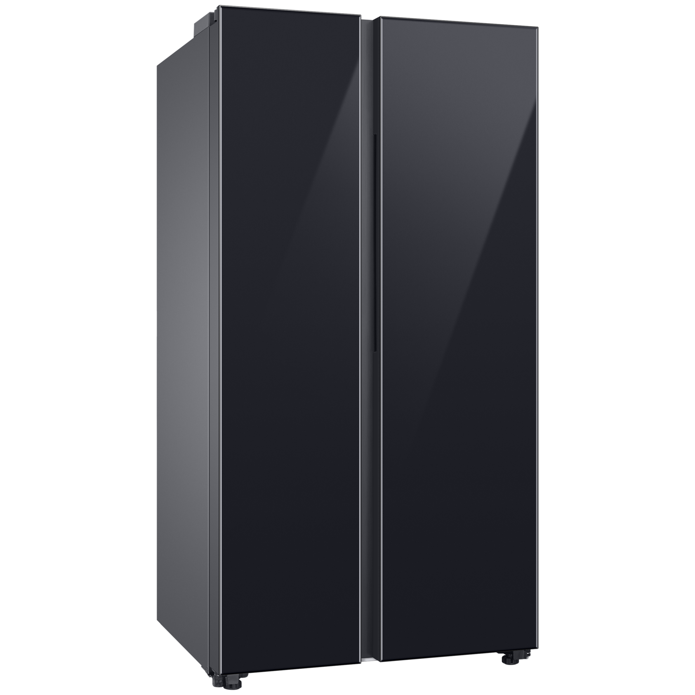 SAMSUNG 653 Litres 3 Star Side by Side Refrigerator with AI Energy Mode (RS76CB811333HL, Glam Deep Charcoal)