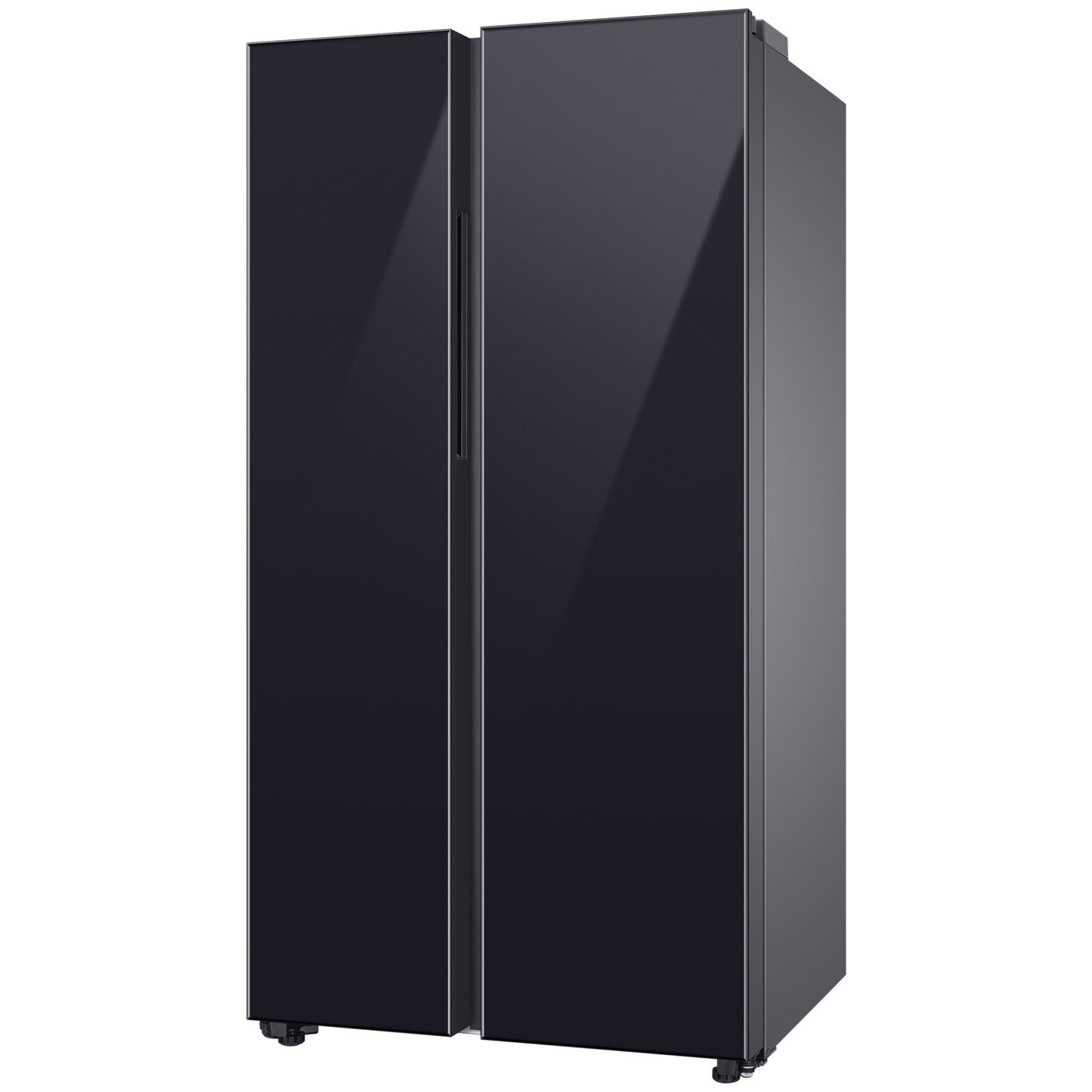 SAMSUNG 653 Litres 3 Star Side by Side Refrigerator with AI Energy Mode (RS76CB811333HL, Glam Deep Charcoal)
