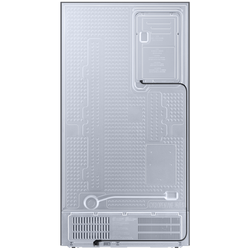 SAMSUNG 633 Litres 3 Star Auto Defrost Side by Side Refrigerator with Twin Cooling Plus (RS78CG8543SLHL, EZ Clean Steel)