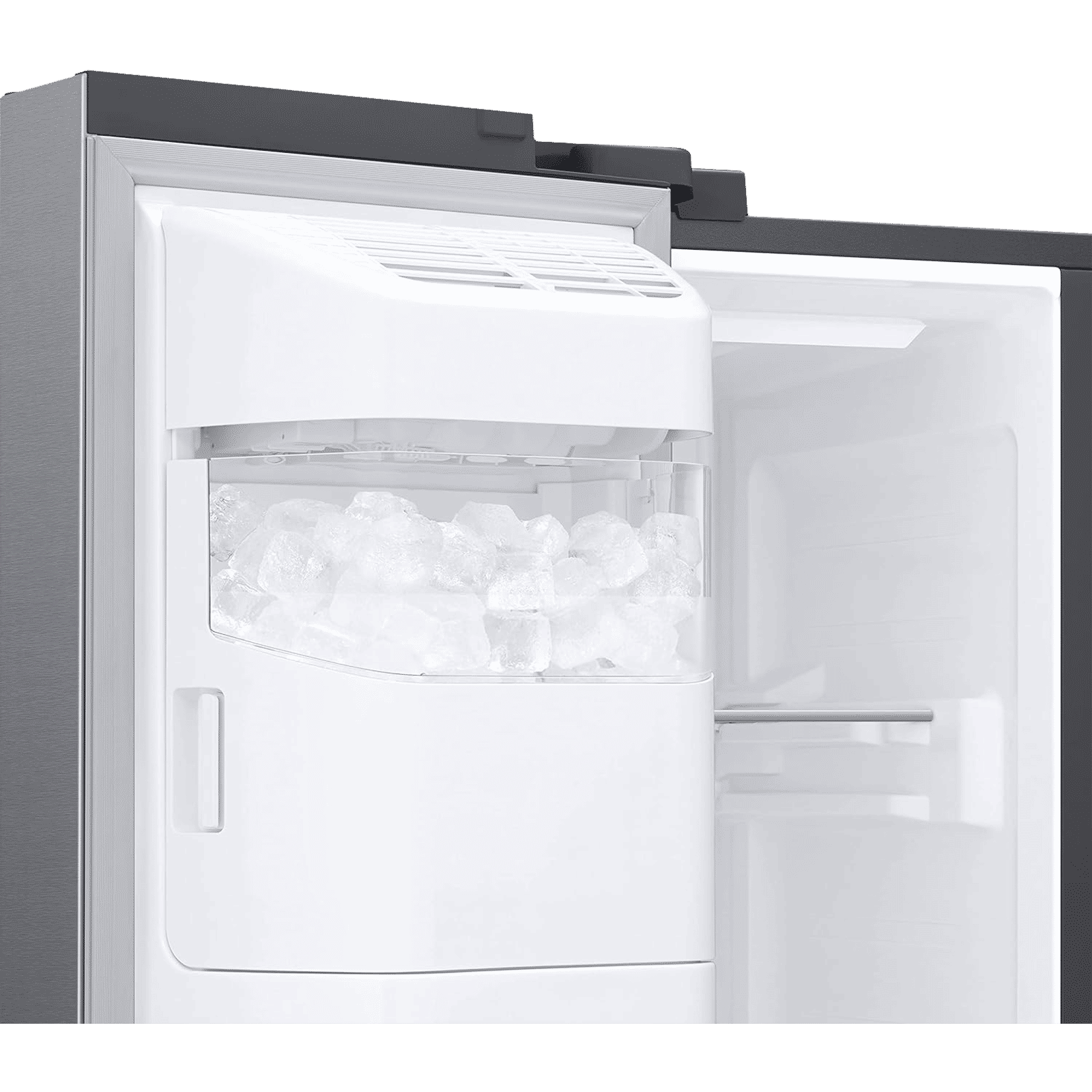 SAMSUNG 633 Litres 3 Star Auto Defrost Side by Side Refrigerator with Twin Cooling Plus (RS78CG8543SLHL, EZ Clean Steel)