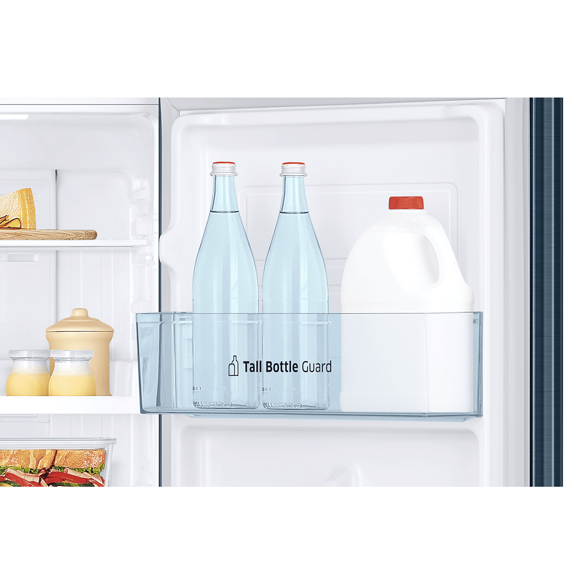 SAMSUNG 236 Litres 2 Star Frost Free Double Door Refrigerator with Digital Inverter Technology (RT28C3122CU/HL, Camellia Blue)