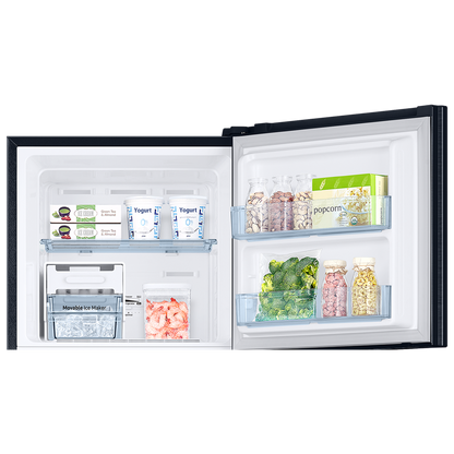 SAMSUNG 236 Litres 2 Star Frost Free Double Door Refrigerator with Digital Inverter Technology (RT28C3122CU/HL, Camellia Blue)