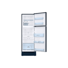 SAMSUNG 236 Litres 2 Star Frost Free Double Door Refrigerator with Digital Inverter Technology (RT28C3122CU/HL, Camellia Blue)