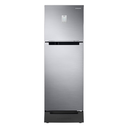 SAMSUNG 236 Litres 2 Star Auto Defrost Double Door Convertible Refrigerator with Convertible Freezer (RT28C3832S8/HL, Elegant Inox)
