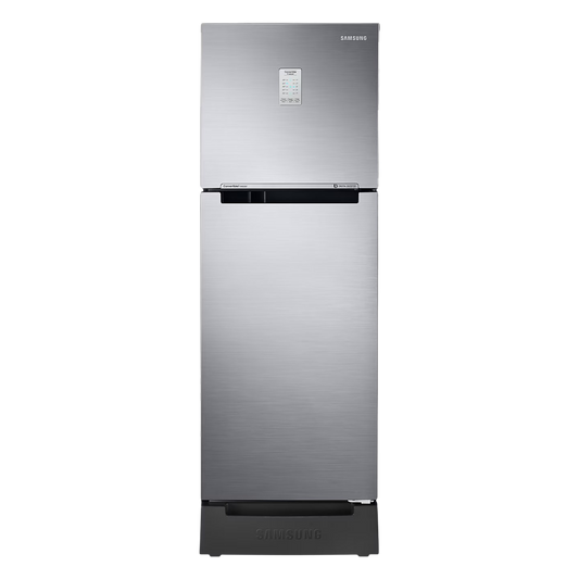 SAMSUNG 236 Litres 2 Star Auto Defrost Double Door Convertible Refrigerator with Convertible Freezer (RT28C3832S8/HL, Elegant Inox)