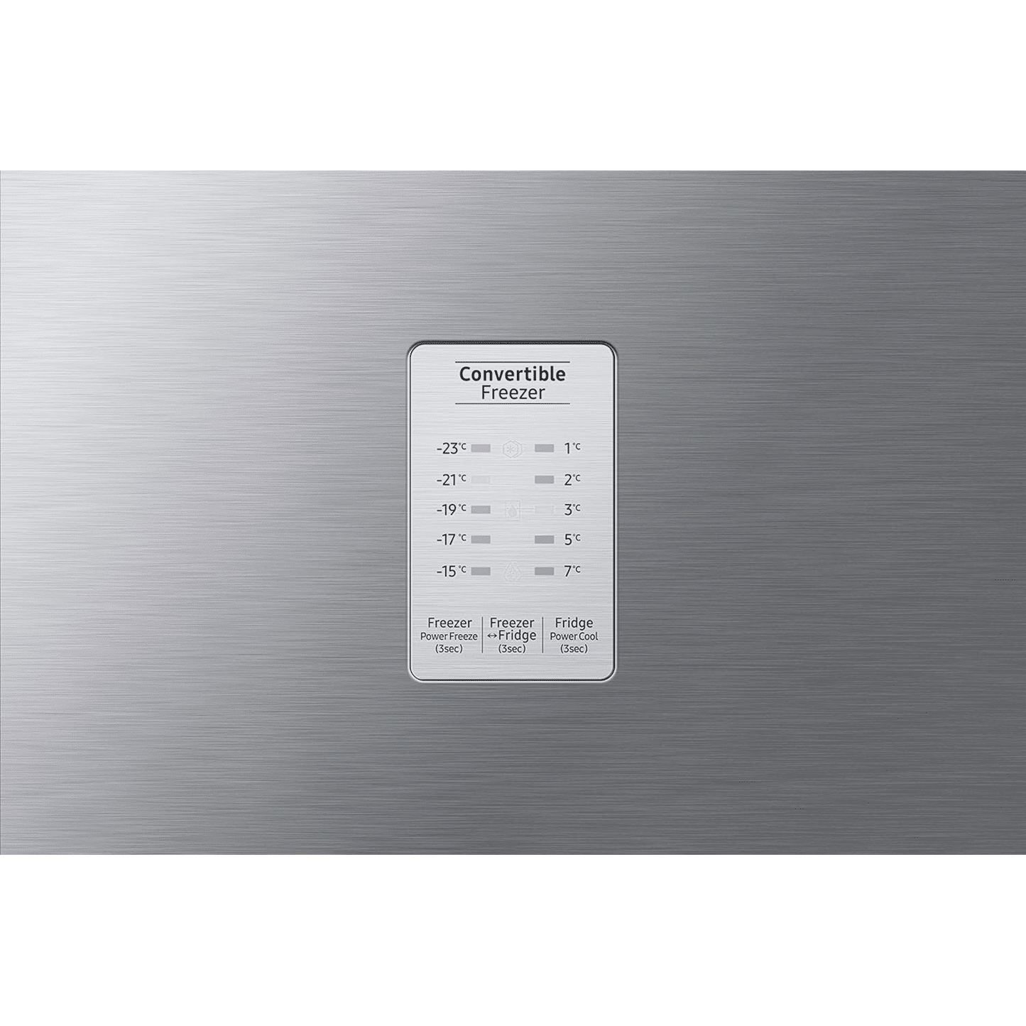 SAMSUNG 236 Litres 2 Star Auto Defrost Double Door Convertible Refrigerator with Convertible Freezer (RT28C3832S8/HL, Elegant Inox)