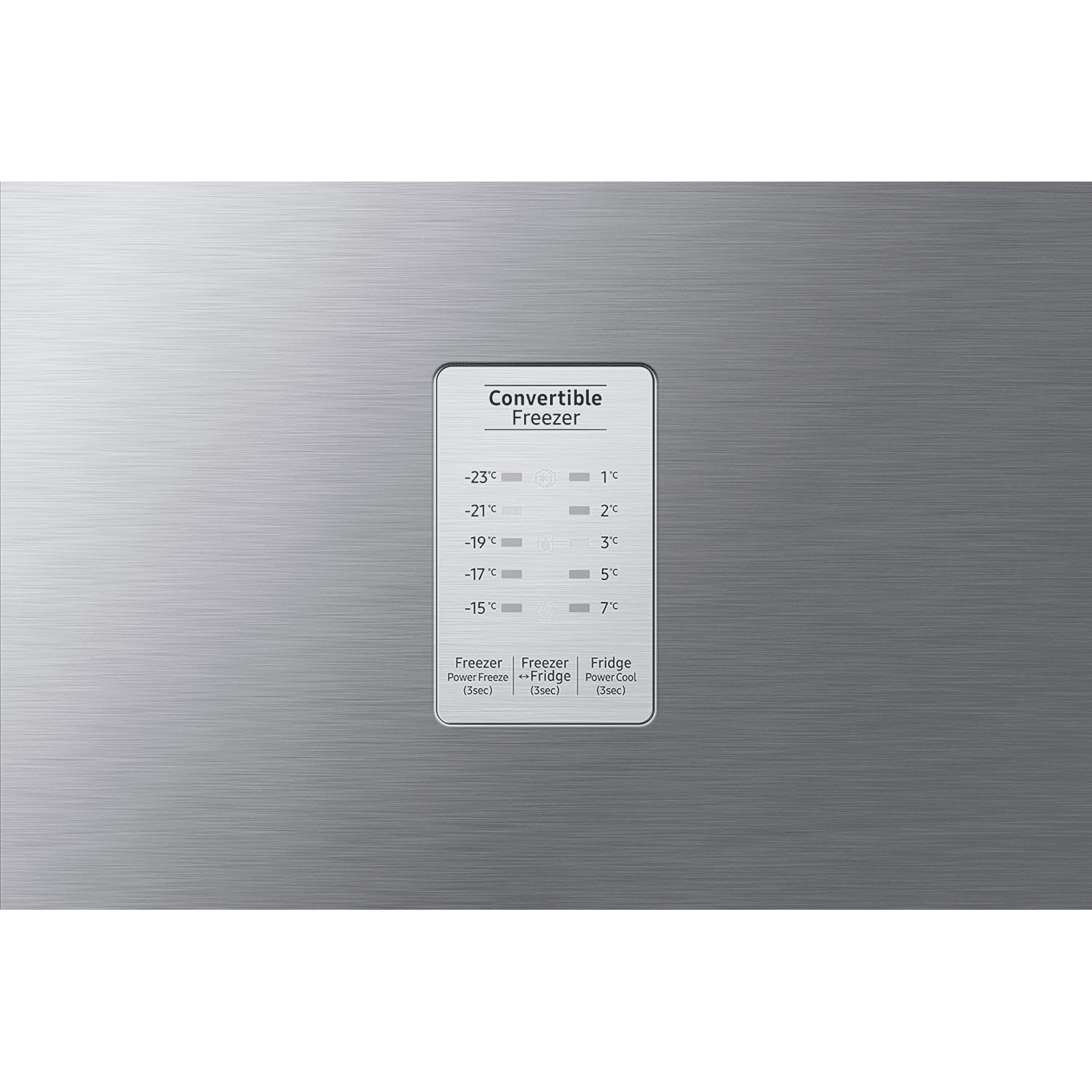 SAMSUNG 236 Litres 2 Star Auto Defrost Double Door Convertible Refrigerator with Convertible Freezer (RT28C3832S8/HL, Elegant Inox)