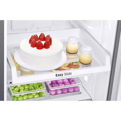 SAMSUNG 236 Litres 2 Star Auto Defrost Double Door Convertible Refrigerator with Convertible Freezer (RT28C3832S8/HL, Elegant Inox)