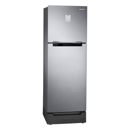 SAMSUNG 236 Litres 2 Star Auto Defrost Double Door Convertible Refrigerator with Convertible Freezer (RT28C3832S8/HL, Elegant Inox)