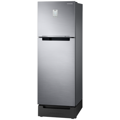SAMSUNG 236 Litres 2 Star Auto Defrost Double Door Convertible Refrigerator with Convertible Freezer (RT28C3832S8/HL, Elegant Inox)