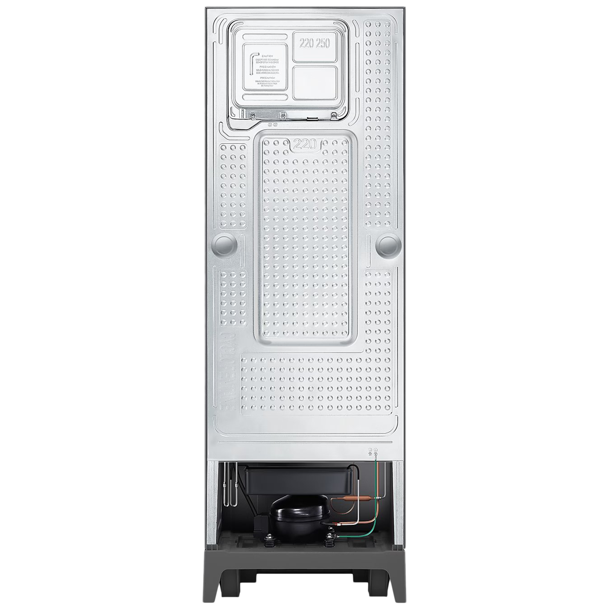 SAMSUNG 236 Litres 2 Star Auto Defrost Double Door Convertible Refrigerator with Convertible Freezer (RT28C3832S8/HL, Elegant Inox)