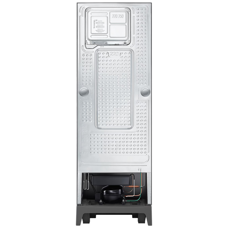 SAMSUNG 236 Litres 2 Star Auto Defrost Double Door Convertible Refrigerator with Convertible Freezer (RT28C3832S8/HL, Elegant Inox)